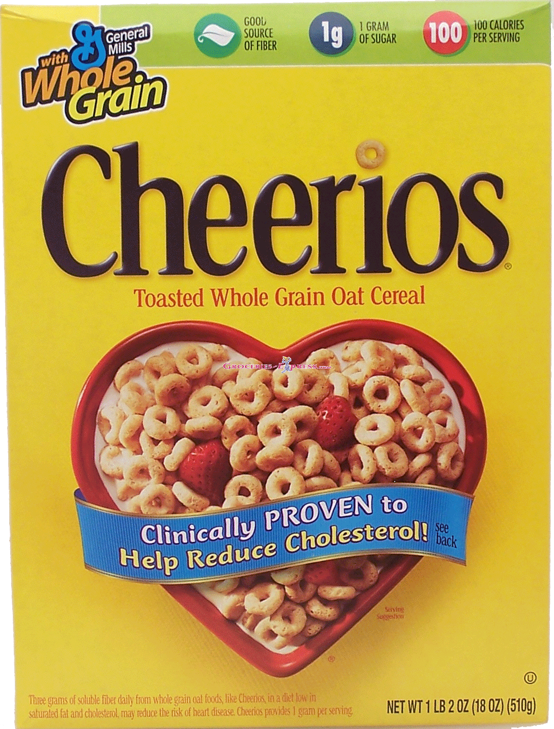 General Mills Cheerios toasted whole grain oat cereal Full-Size Picture